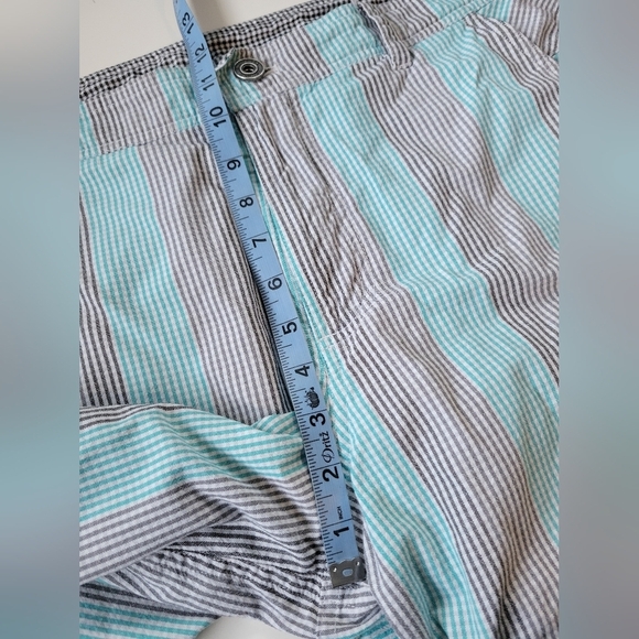 Lululemon Seersucker Men's Shorts Size 36 Blue - Picture 9 of 9